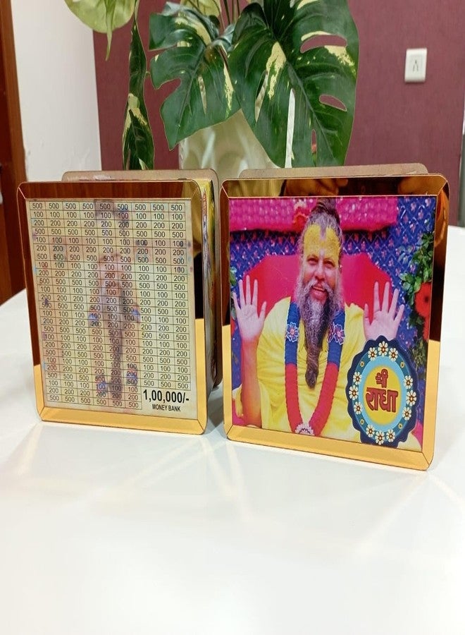 Drumstone Wooden Money Bank - Laminated Secure Saver Box for Coins & Cash, Durable Money Storage Box to Keep Your Savings Safe at Home or Office - Image 3